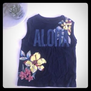 Crewcuts girls sleeveless shirt